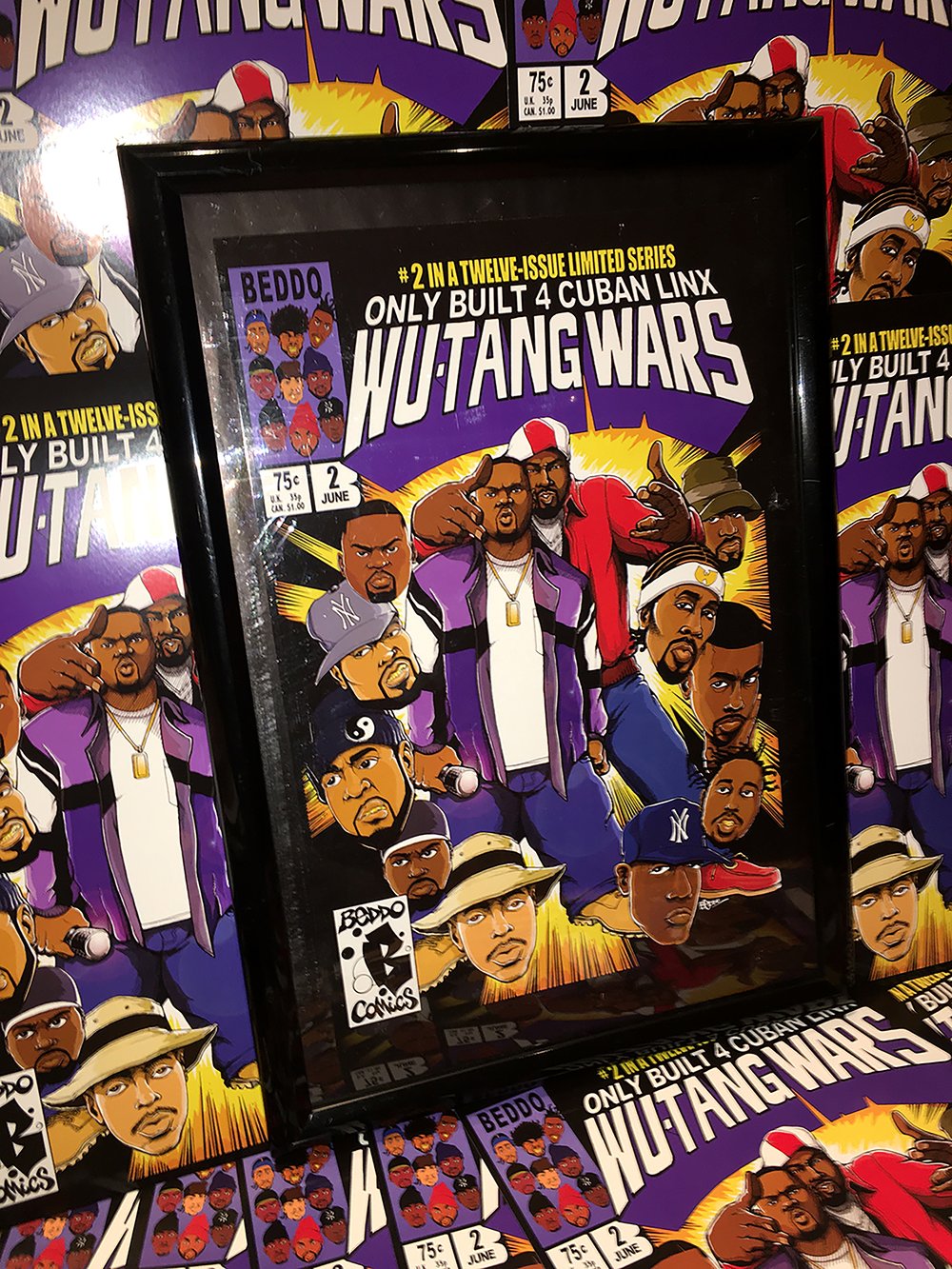 Wu Wars #2 Comic Book Cover (PRINT or POSTER)