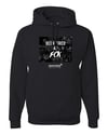 Been Tired As Fck Printed Crew Neck Black Hoodie