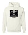Been Tired As Fck Printed Crew Neck White Hoodie