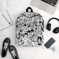 Image 1 of The Golden Age of Hip Hop (black & white); All-Over Backpack