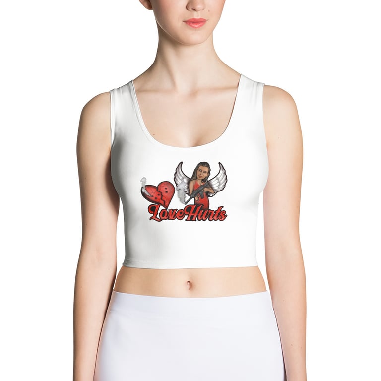 Love hurts Crop Top Image 2