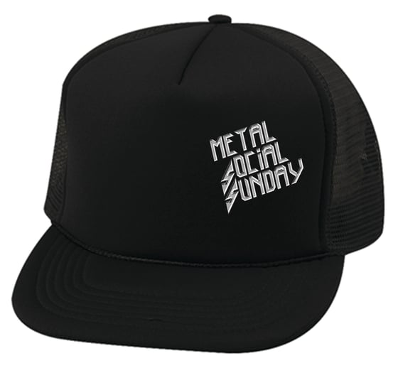 Image of OFFICIAL - "METAL SOCIAL SUNDAY" TRUCKER HAT 