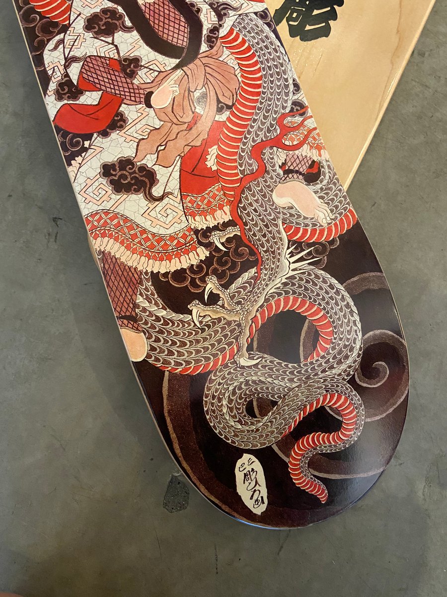 HORIHIRO RYUOUTARO SKATEBOARD | THREETIDESTATTOO
