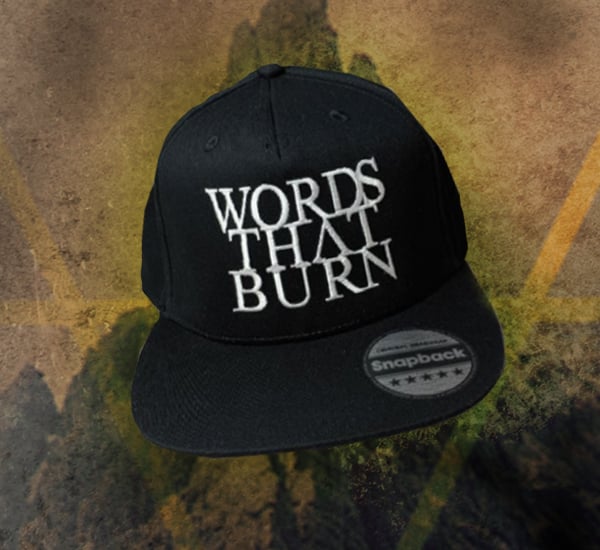 Image of WORDS THAT BURN SNAP BACK