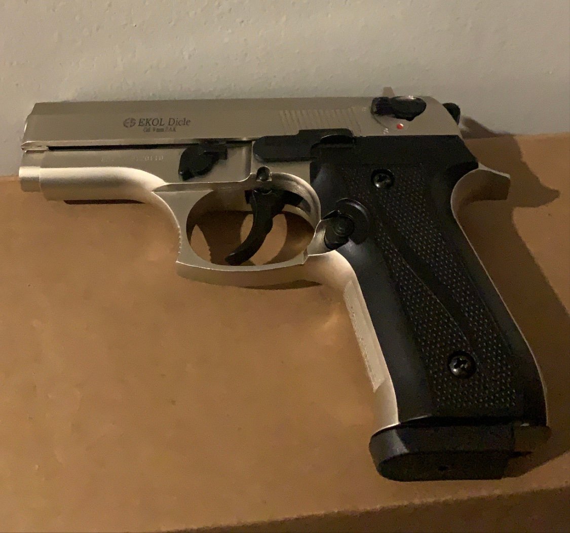 Movie Prop V Cougar 9mm Pistol