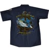Yellowtail & Anchor Crew Shirt (navy)