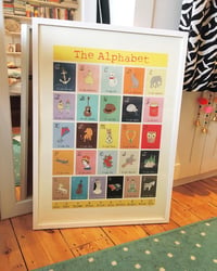 Image 3 of Limited Edition Hand Decorated Alphabet Print (50x70cm)