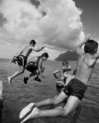 Image 2 of Jump. Sardegna, Italy. 2003