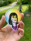 St. Joan Holographic Sticker