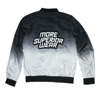  Monochrome Ombre Design Bomber Jacket