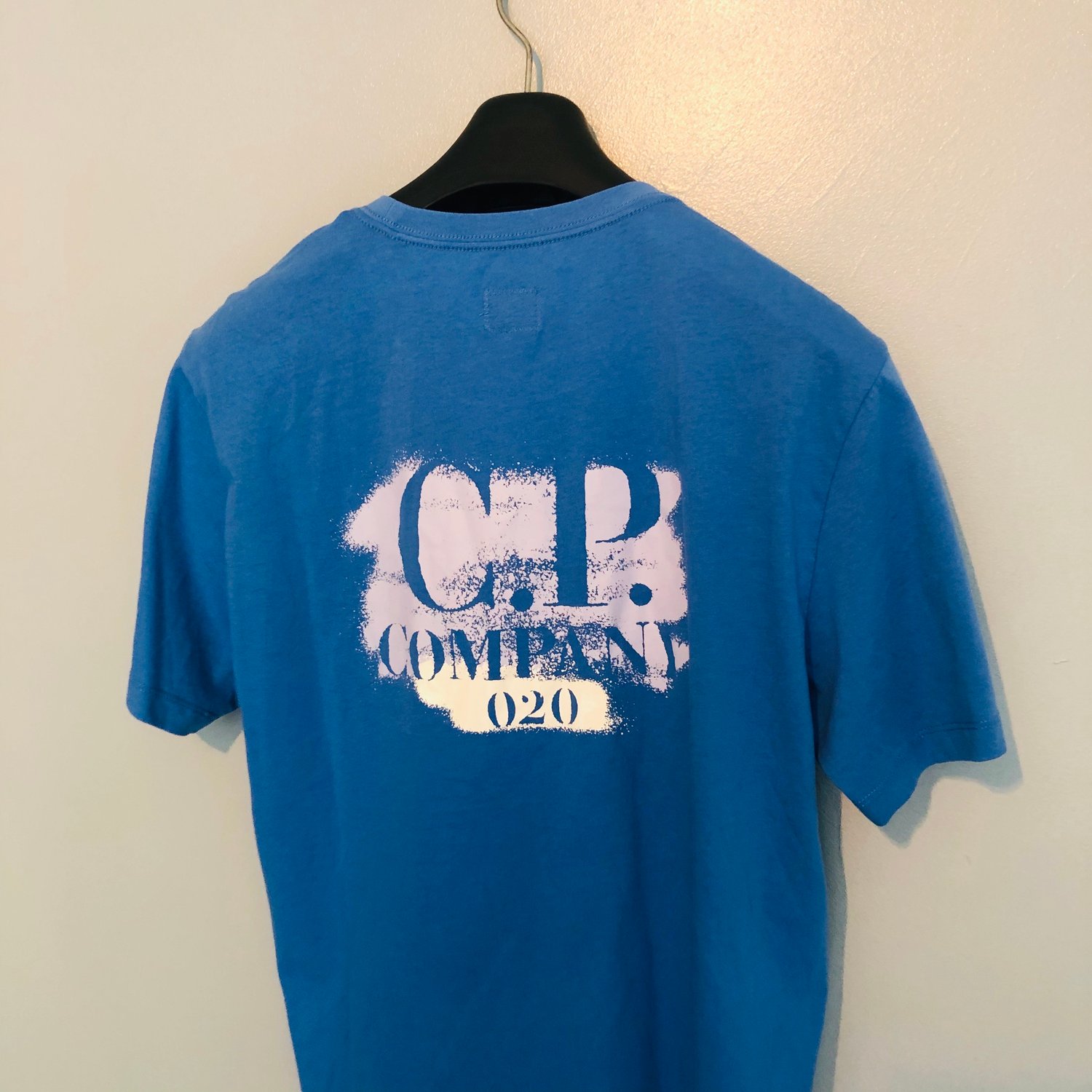 blue cp over shirt