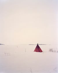 Image 2 of Red Teepee. Finnish Lapland. 2004