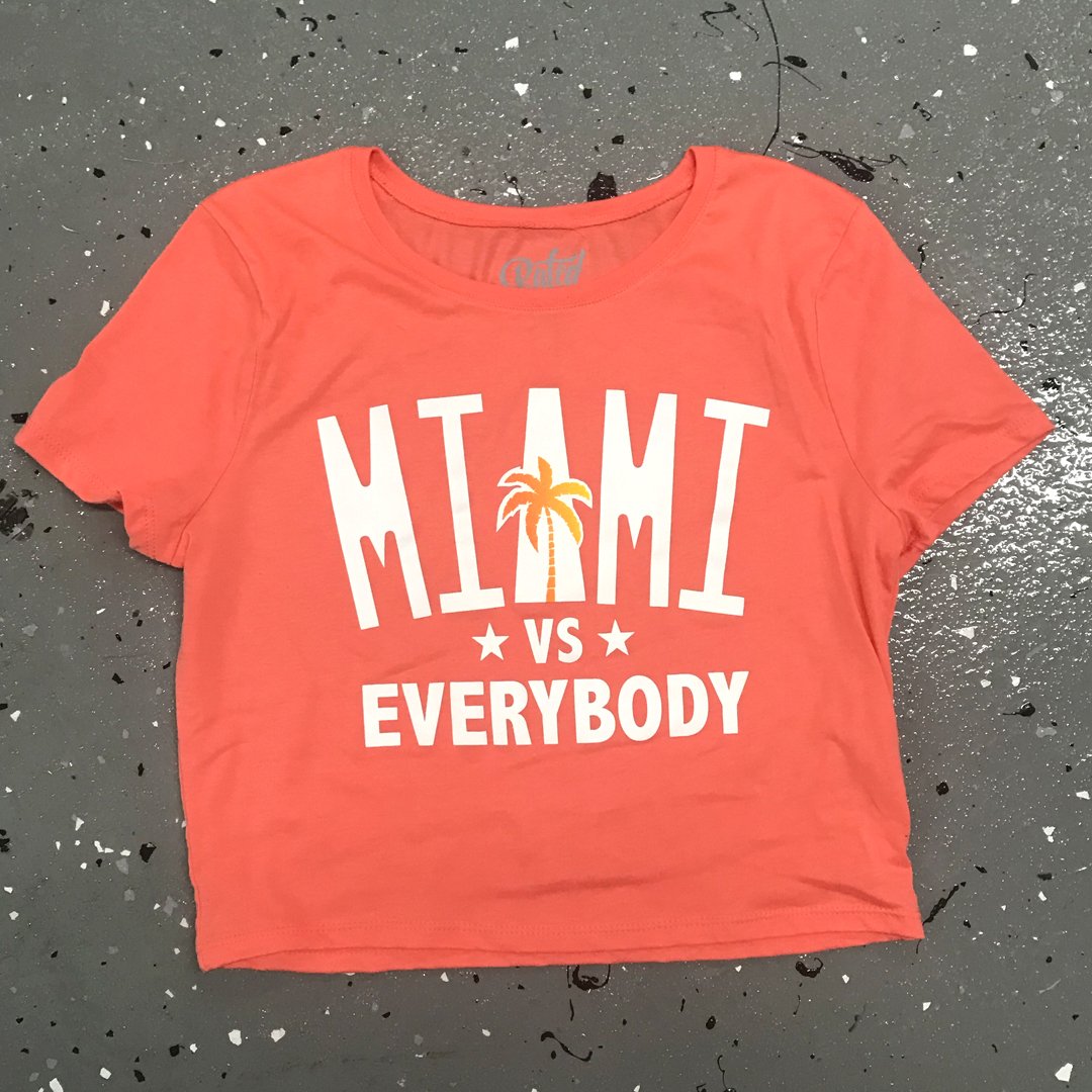 Miami VS Everybody Croptop