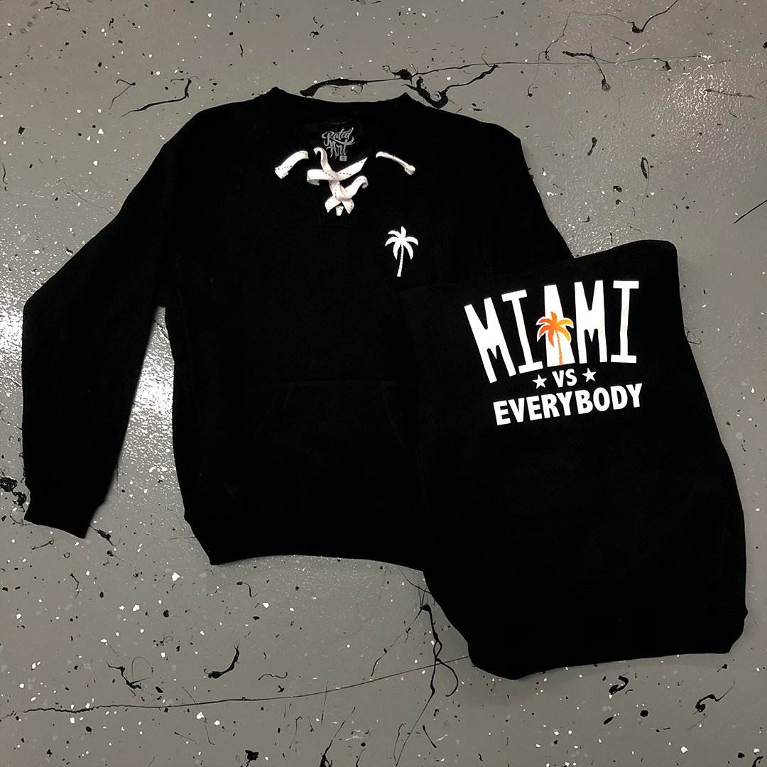 Miami VS Everybody String Crewneck