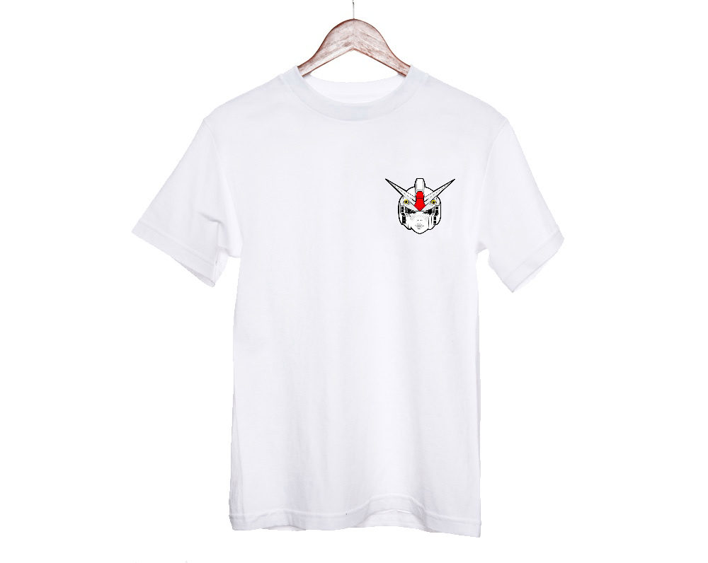 Image of Gundam Head White Tee