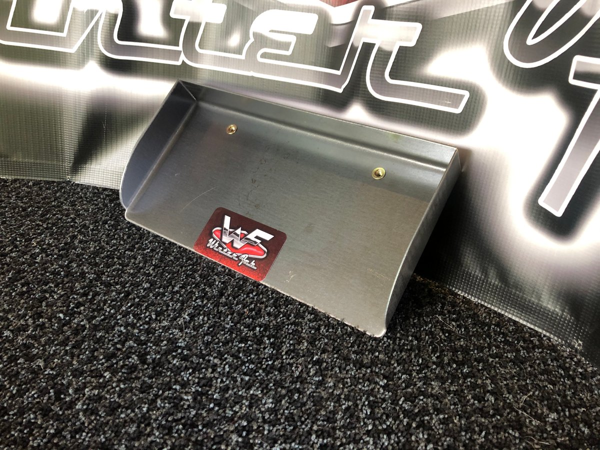 Frenched License Plate Box Winter Fab Online