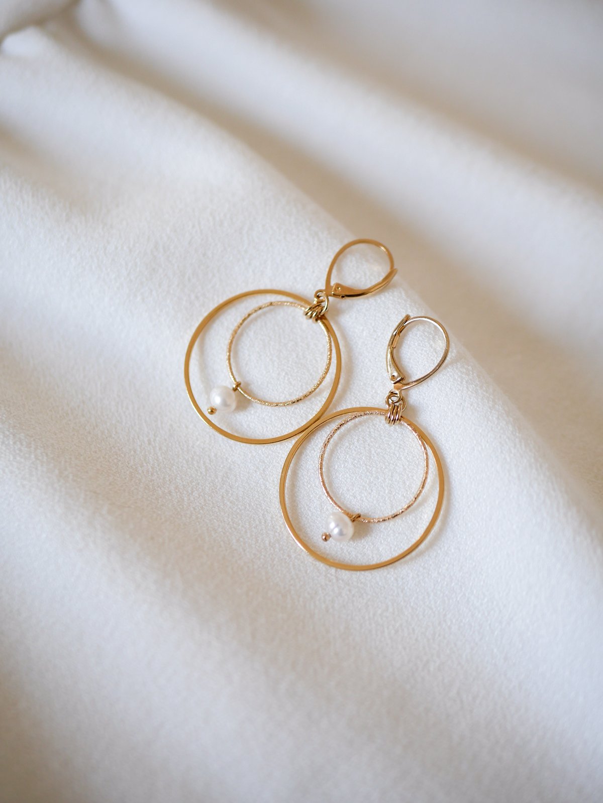 Image of Boucles D'Oreilles OXANA Double Loop 