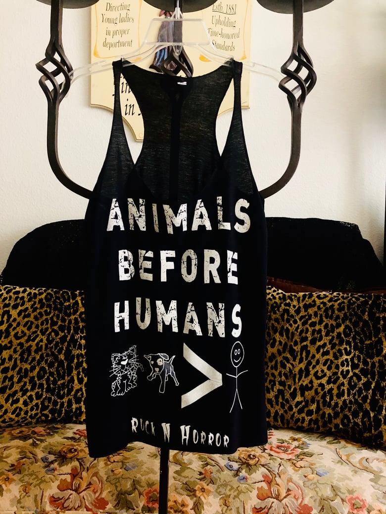 Image of Animals Before Humans Women’s Tank