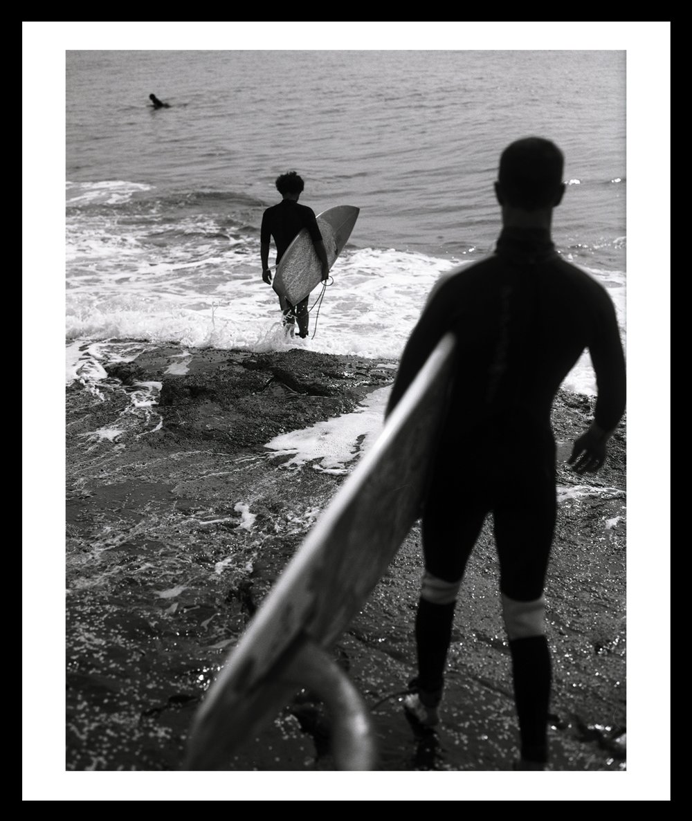 Image of One, Two, Three Surfers. Noosa, Australia. 2004