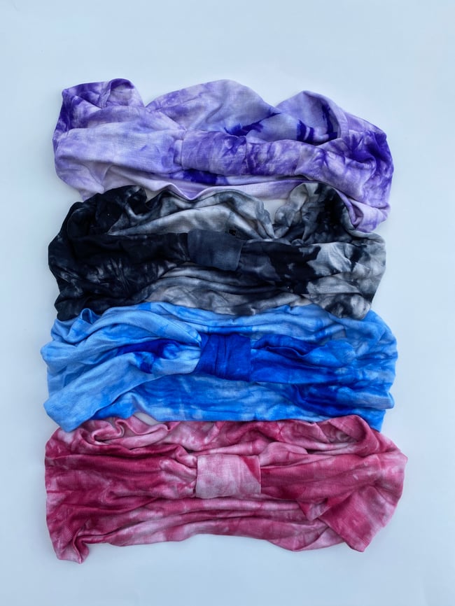 TYE DYE YOGA HEADBAND