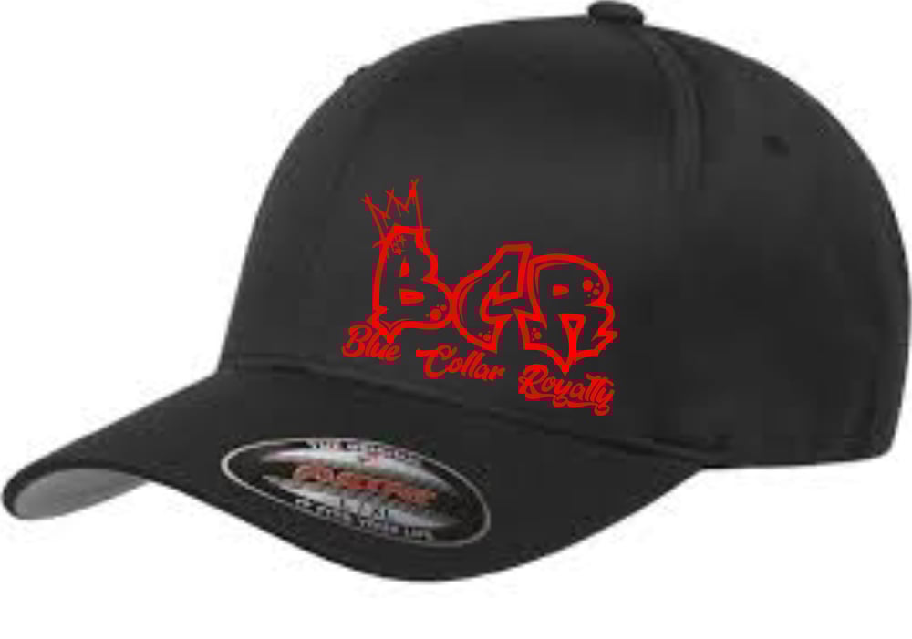 BCR Graffiti Crown logo Flexfit fitted hat