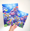 Coral Reef Print (50% donated to Explorers against Extinction)