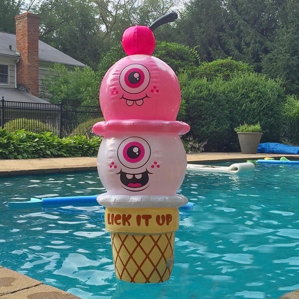 Image of Buff Monster Ice Cream Inflatable 52 inches