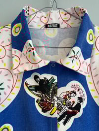 Image 2 of Printet shirt with fringe (l/xl)