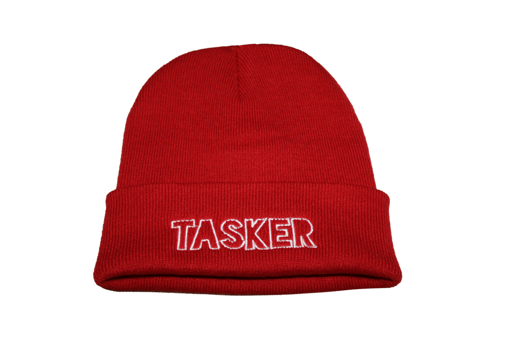 Image of Red 'Tasker' Beanie