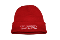 Red 'Tasker' Beanie