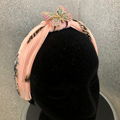 Image of Pink Butterfly Headband