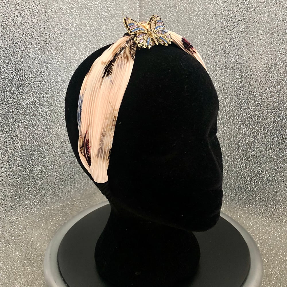 Image of Apricot Butterfly Headband