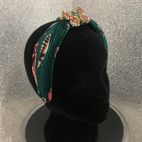 Image 1 of Forest Green Butterfly Headband