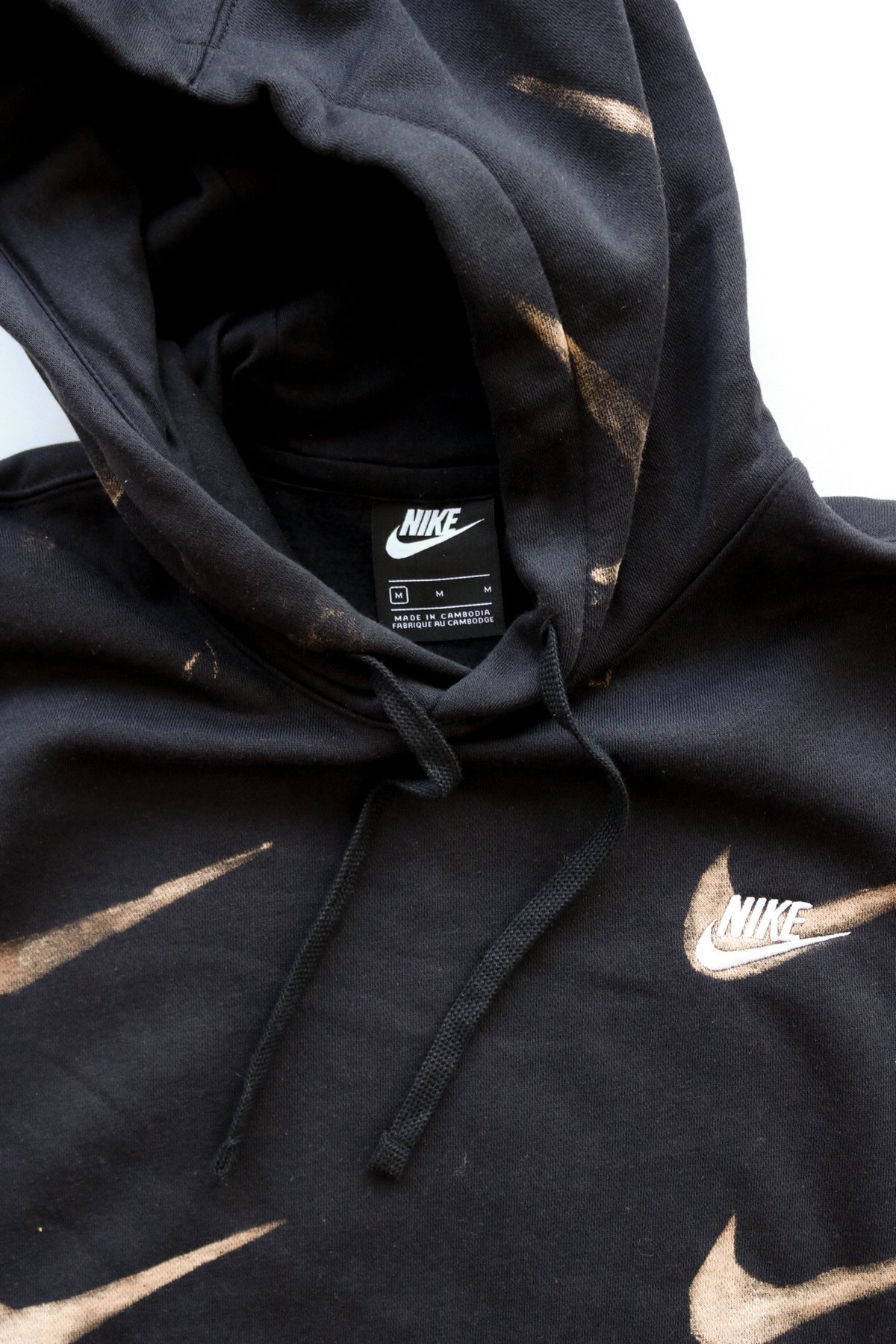Bleached nike sweatshirt Clearance