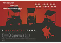 A DANGEROUS GAME POSTER