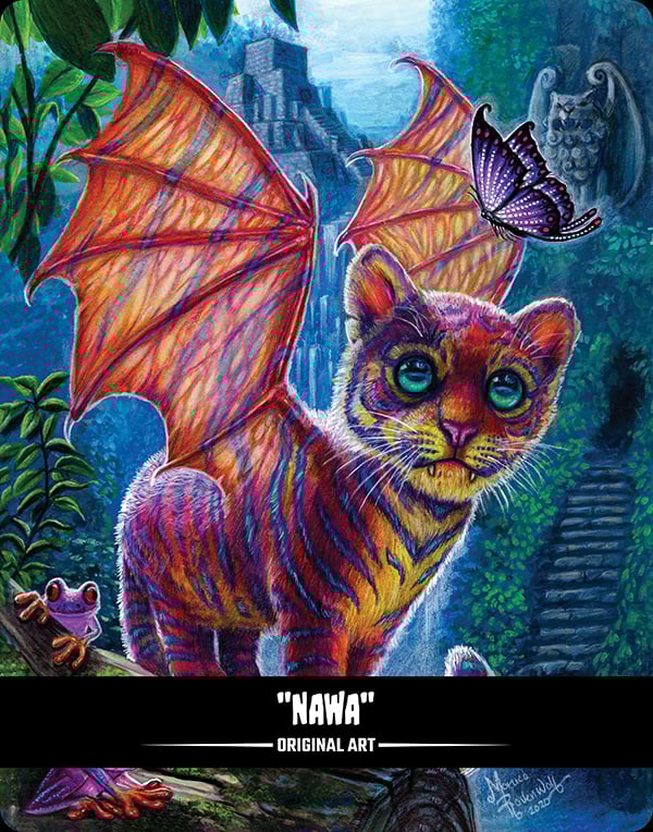 NAWA (BITTENS) - ORIGINAL ART (FRAMED)