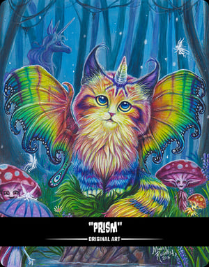 PRISM (BITTENS) - ORIGINAL ART (FRAMED)