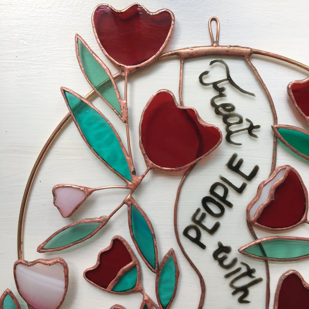 Image of Treat People with Kindness Wreath - ABJ x BreathLiveExplore