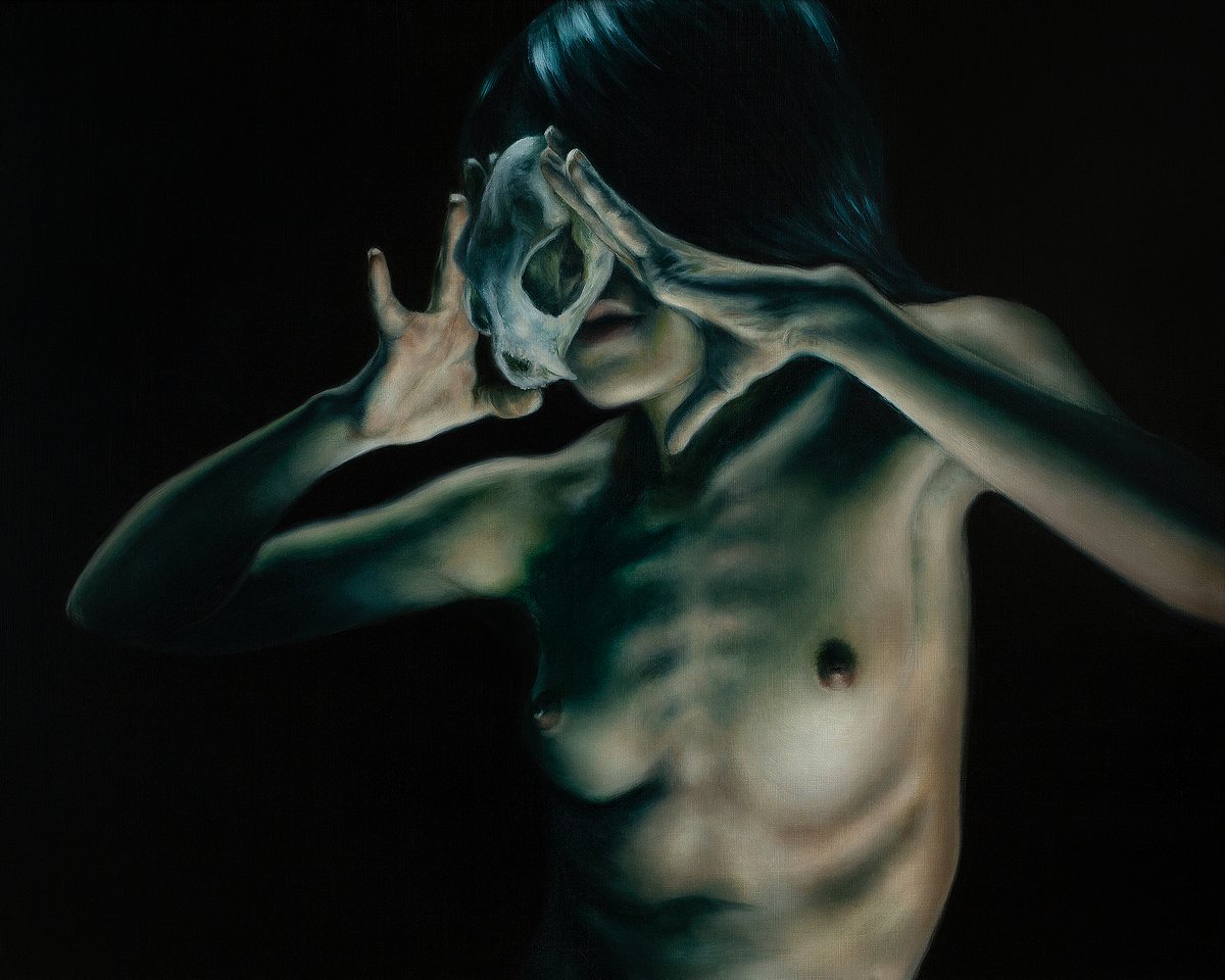 MINI PRINT- "The Curious Girl" - 8.5" x 10.5"