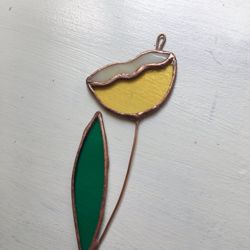 Image of Treat People with Kindness Yellow Stem - ABJ x BreatheLiveExplore