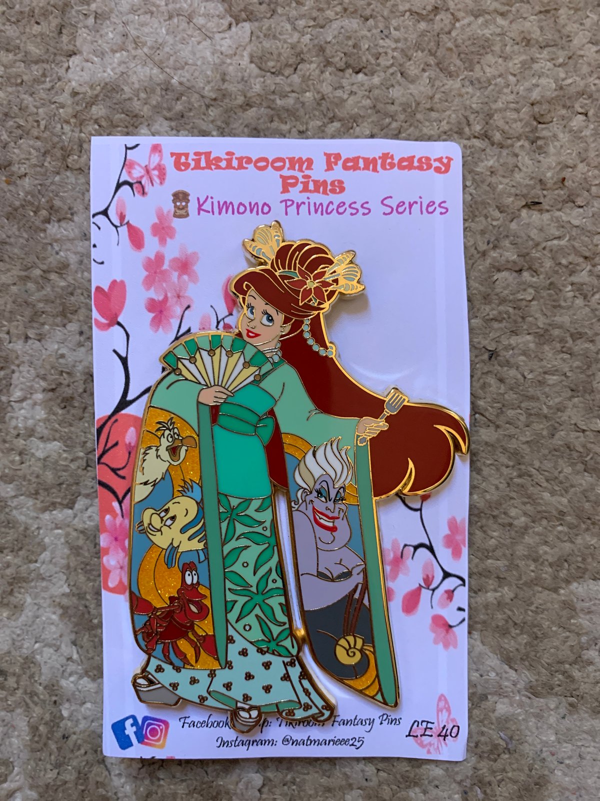 Sale Ariel fantasy pin