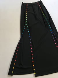 Image 4 of Rainbow Snap Maxi Skirt