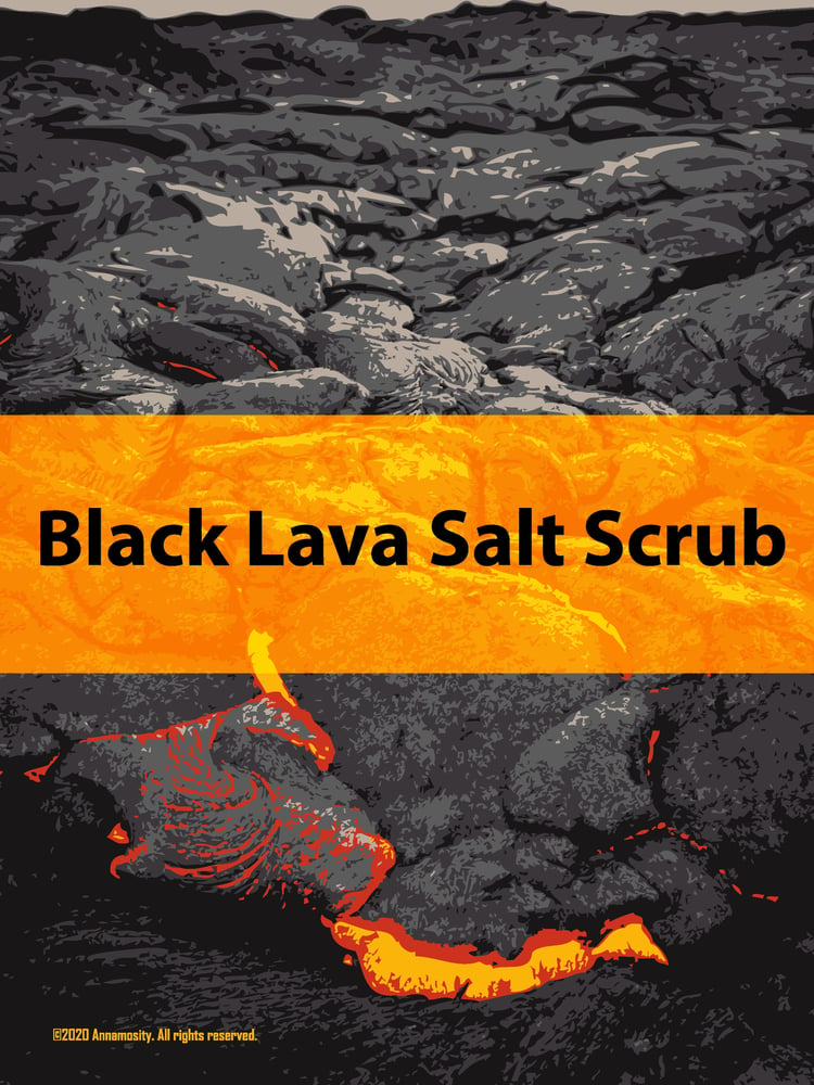 Image of Black Lava - Salt Scrub