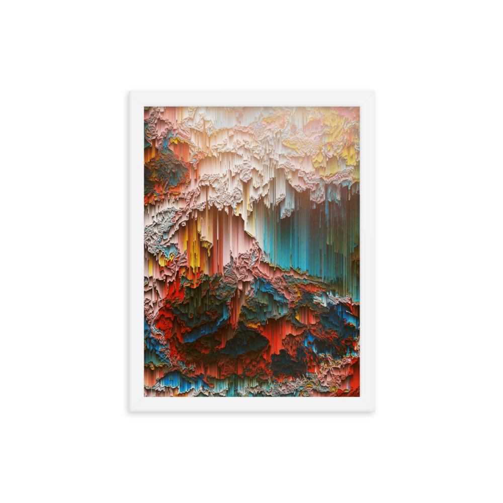 Rainbow Gravity Framed Print