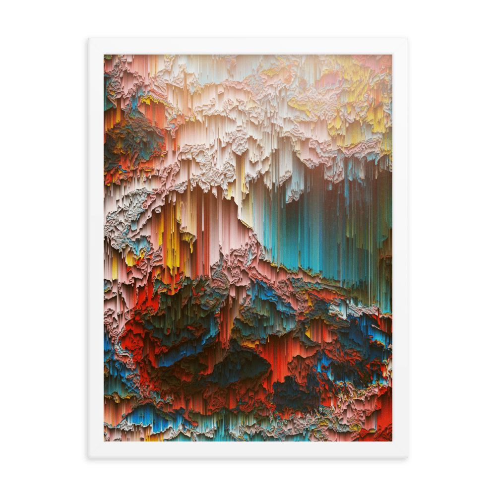 Rainbow Gravity Framed Print