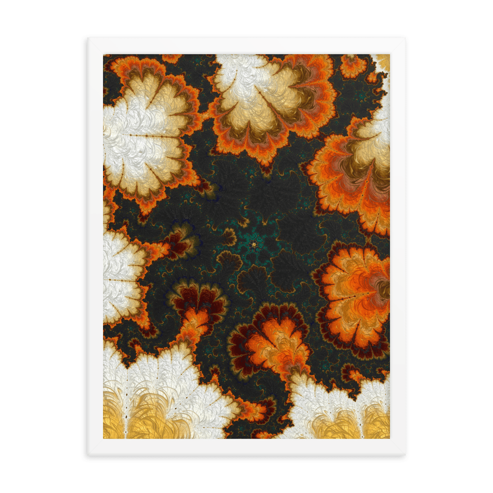 Pumpkin Patch Framed Print