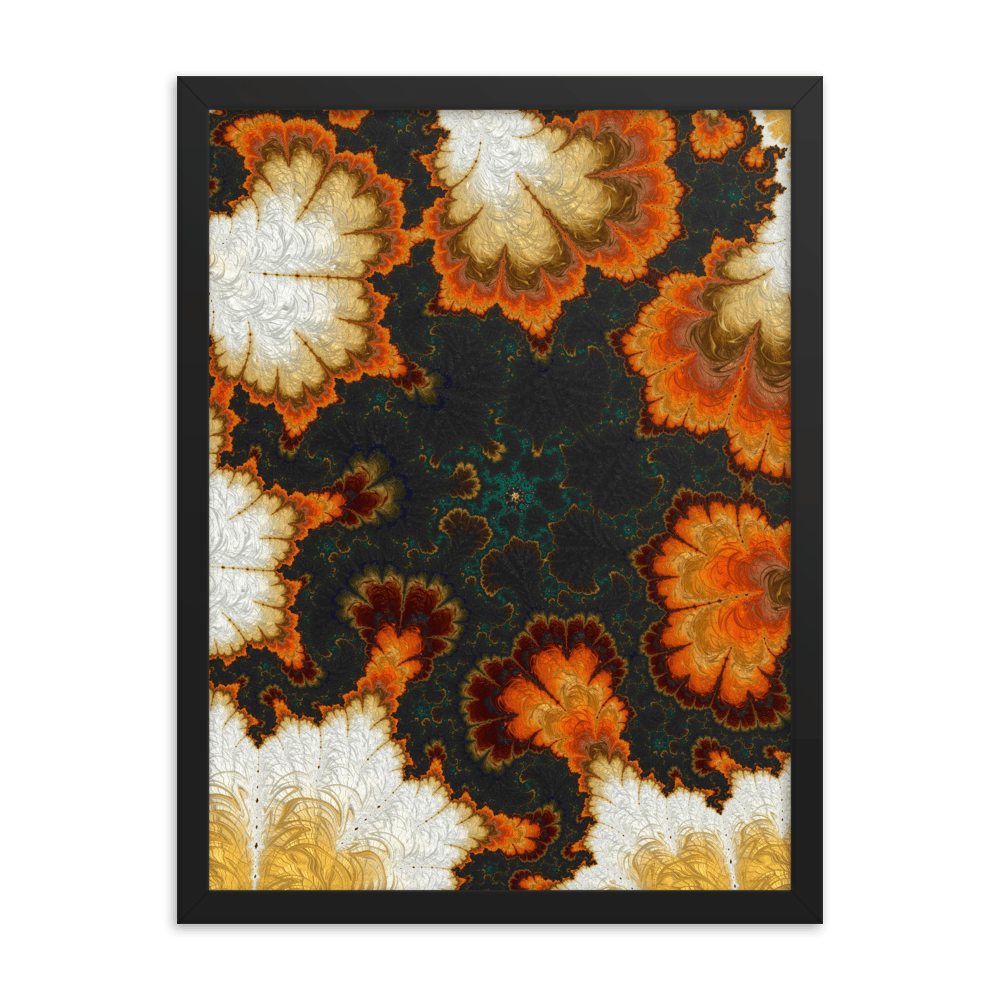 Pumpkin Patch Framed Print