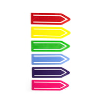 Rainbow Bookmark Set
