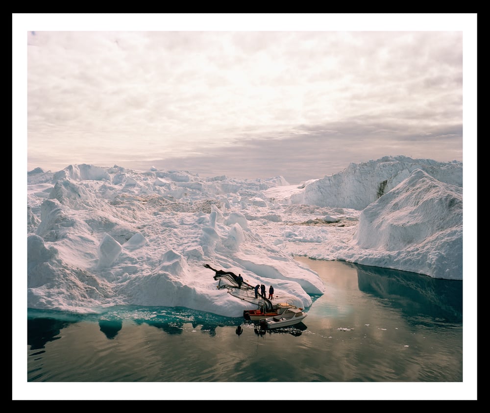 Image of Fishermen. Ilulissat, Greenland. 2004