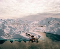 Image 2 of Fishermen. Ilulissat, Greenland. 2004